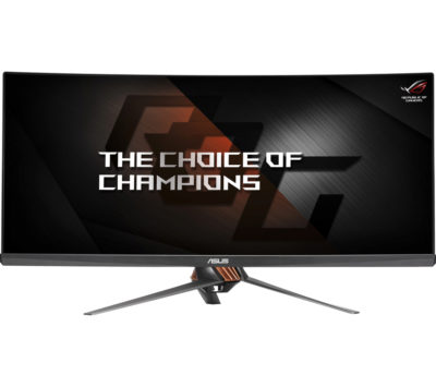 ASUS Republic of Gamers PG348Q Quad HD Curved 34 LED Monitor - Plasma Copper & Armor Titanium ASUS Republic of Gamers PG348Q Quad HD Curved 34 LED Monitor - Plasma Copper & Armor Titanium
